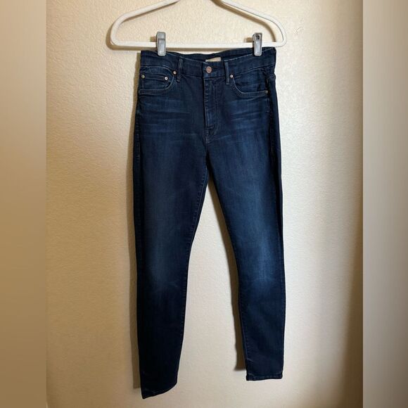 MOTHER High Waisted Looker Wash: Ink and Paper Size 27 - Picture 3 of 11